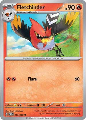 Pokemon TCG - ME03: Perfect Order - Fletchinder - 013/088