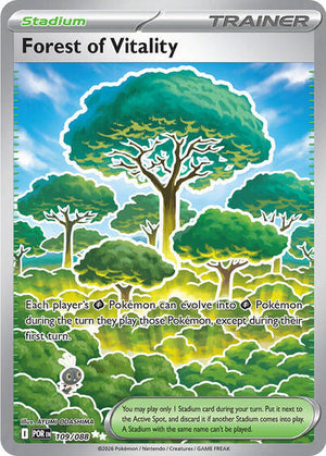 Pokemon TCG - ME03: Perfect Order - Forest of Vitality - 109/088 - Holofoil