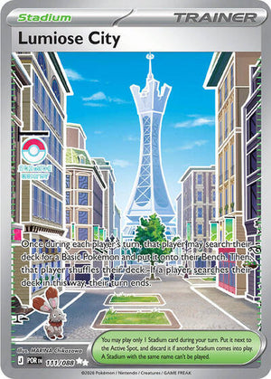Pokemon TCG - ME03: Perfect Order - Lumiose City - 111/088 - Holofoil