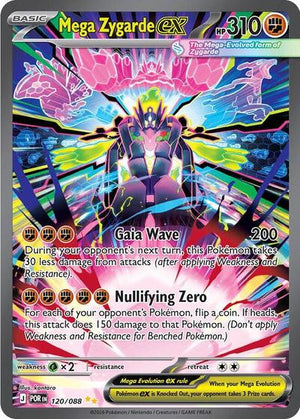 Pokemon TCG - ME03: Perfect Order - Mega Zygarde ex - 120/088 - Holofoil