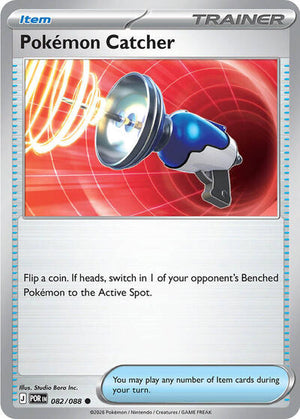 Pokemon TCG - ME03: Perfect Order - Pokemon Catcher - 082/088 - Reverse Holofoil