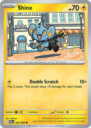Pokemon TCG - ME03: Perfect Order - Shinx - 026/088