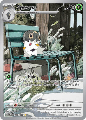 Pokemon TCG - ME03: Perfect Order - Spewpa - 089/088 - Holofoil