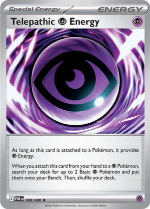 Pokemon TCG - ME03: Perfect Order - Telepathic Psychic Energy - 088/088 - Reverse Holofoil
