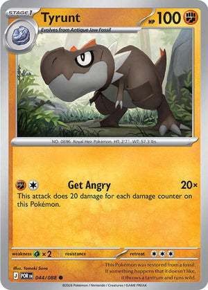 Pokemon TCG - ME03: Perfect Order - Tyrunt - 044/088