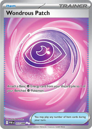 Pokemon TCG - ME03: Perfect Order - Wondrous Patch - 117/088 - Holofoil