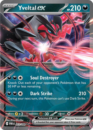 Pokemon TCG - ME03: Perfect Order - Yveltal ex - 053/088 - Holofoil
