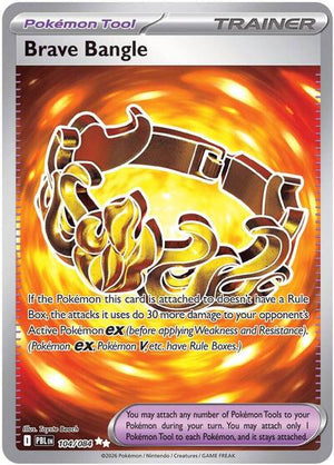Pokemon TCG - ME05: Pitch Black - Brave Bangle - 104/084 - Holofoil