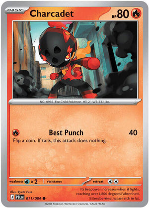 Pokemon TCG - ME05: Pitch Black - Charcadet - 011/084