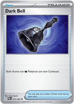 Pokemon TCG - ME05: Pitch Black - Dark Bell - 075/084 - Reverse Holofoil