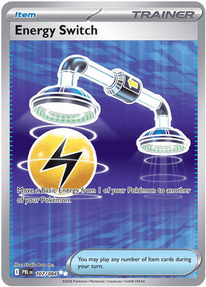 Pokemon TCG - ME05: Pitch Black - Energy Switch - 107/084 - Holofoil