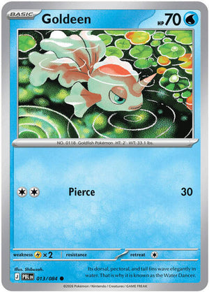 Pokemon TCG - ME05: Pitch Black - Goldeen - 013/084