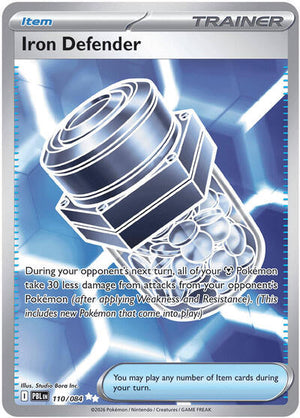 Pokemon TCG - ME05: Pitch Black - Iron Defender - 110/084 - Holofoil