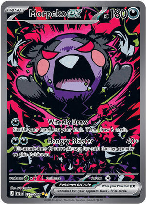 Pokemon TCG - ME05: Pitch Black - Morpeko ex - 117/084