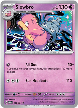 Pokemon TCG - ME05: Pitch Black - Slowbro - 030/084