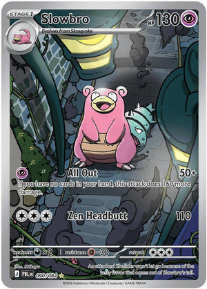 Pokemon TCG - ME05: Pitch Black - Slowbro - 090/084 - Holofoil