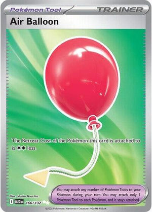 Pokemon TCG - ME01: Mega Evolution - Air Balloon - 166/132 - Holofoil