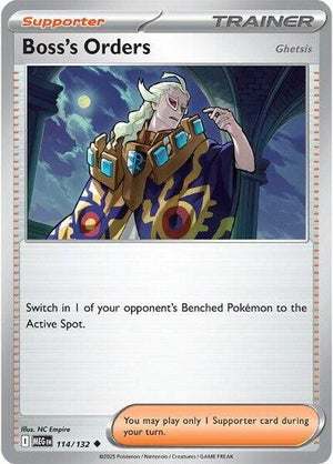 Pokemon TCG - ME01: Mega Evolution - Boss's Orders - 114/132