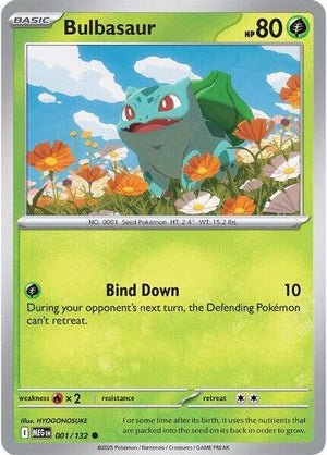 Pokemon TCG - ME01: Mega Evolution - Bulbasaur - 001/132