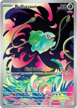 Pokemon TCG - ME01: Mega Evolution - Bulbasaur - 133/132 - Holofoil
