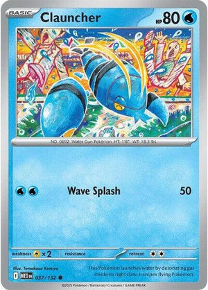 Pokemon TCG - ME01: Mega Evolution - Clauncher - 037/132