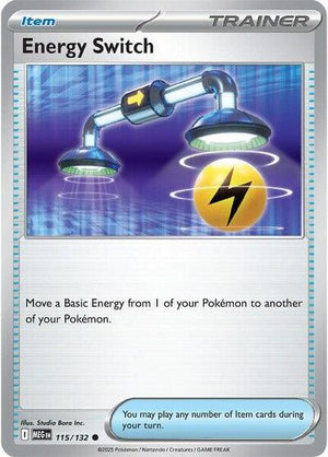 Pokemon TCG - ME01: Mega Evolution - Energy Switch - 115/132