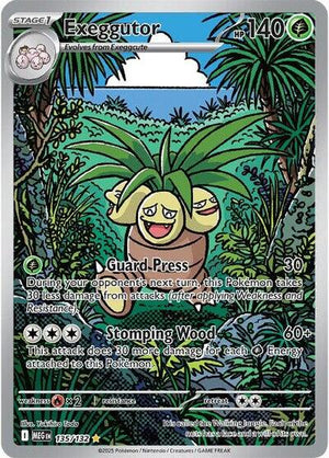 Pokemon TCG - ME01: Mega Evolution - Exeggutor - 135/132 - Holofoil