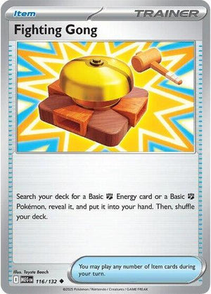 Pokemon TCG - ME01: Mega Evolution - Fighting Gong - 116/132 - Reverse Holofoil