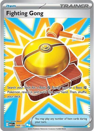Pokemon TCG - ME01: Mega Evolution - Fighting Gong - 168/132 - Holofoil