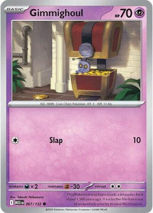 Pokemon TCG - ME01: Mega Evolution - Gimmighoul - 067/132