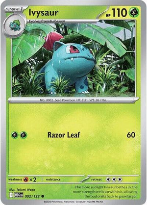 Pokemon TCG - ME01: Mega Evolution - Ivysaur - 002/132