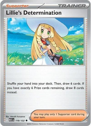 Pokemon TCG - ME01: Mega Evolution - Lillie's Determination - 119/132