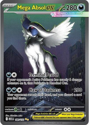 Pokemon TCG - ME01: Mega Evolution - Mega Absol ex - 180/132 - Holofoil
