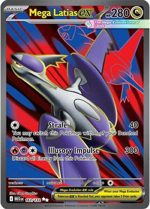 Pokemon TCG - ME01: Mega Evolution - Mega Latias ex - 163/132 - Holofoil