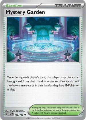 Pokemon TCG - ME01: Mega Evolution - Mystery Garden - 122/132