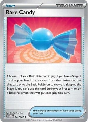 Pokemon TCG - ME01: Mega Evolution - Rare Candy - 125/132