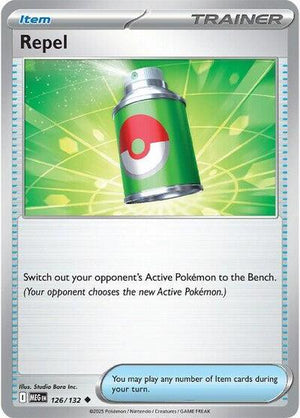 Pokemon TCG - ME01: Mega Evolution - Repel - 126/132 - Reverse Holofoil