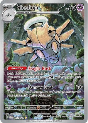 Pokemon TCG - ME01: Mega Evolution - Shedinja - 144/132 - Holofoil