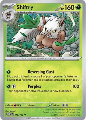 Pokemon TCG - ME01: Mega Evolution - Shiftry - 015/132