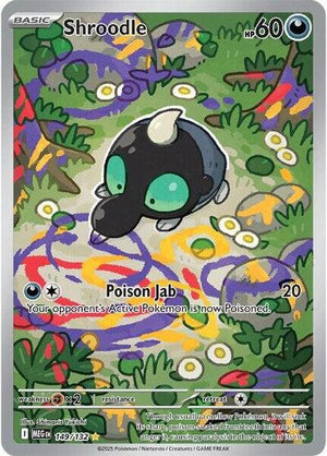 Pokemon TCG - ME01: Mega Evolution - Shroodle - 149/132 - Holofoil