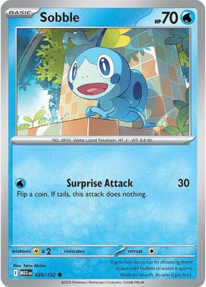 Pokemon TCG - ME01: Mega Evolution - Sobble - 039/132