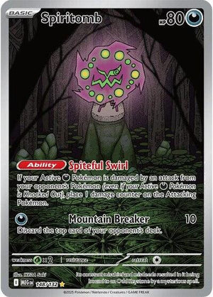 Pokemon TCG - ME01: Mega Evolution - Spiritomb - 148/132 - Holofoil