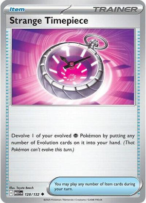 Pokemon TCG - ME01: Mega Evolution - Strange Timepiece - 128/132