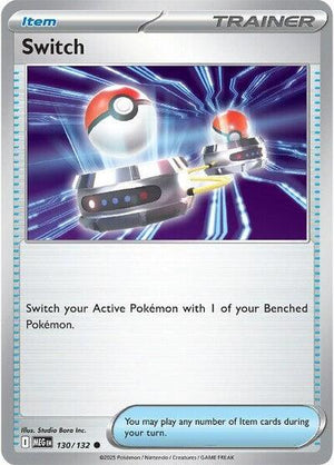 Pokemon TCG - ME01: Mega Evolution - Switch - 130/132