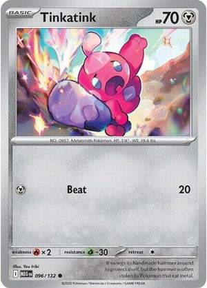 Pokemon TCG - ME01: Mega Evolution - Tinkatink - 096/132