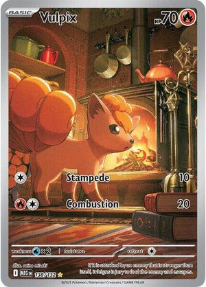 Pokemon TCG - ME01: Mega Evolution - Vulpix - 138/132 - Holofoil