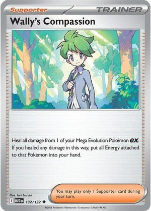 Pokemon TCG - ME01: Mega Evolution - Wally's Compassion - 132/132