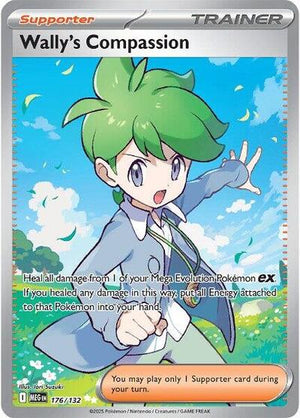 Pokemon TCG - ME01: Mega Evolution - Wally's Compassion - 176/132 - Holofoil