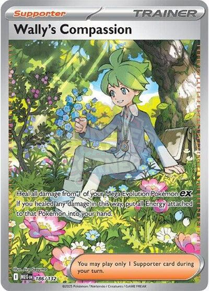 Pokemon TCG - ME01: Mega Evolution - Wally's Compassion - 186/132 - Holofoil