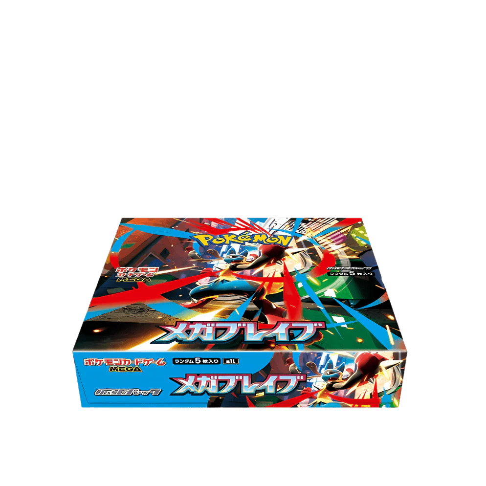 Pokémon TCG Mega Brave Pokemon Center Set Booster Box Japanese